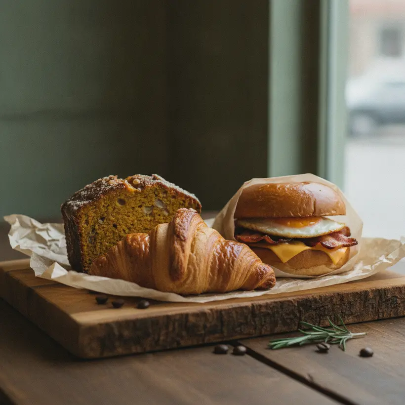 Bakery and warm food